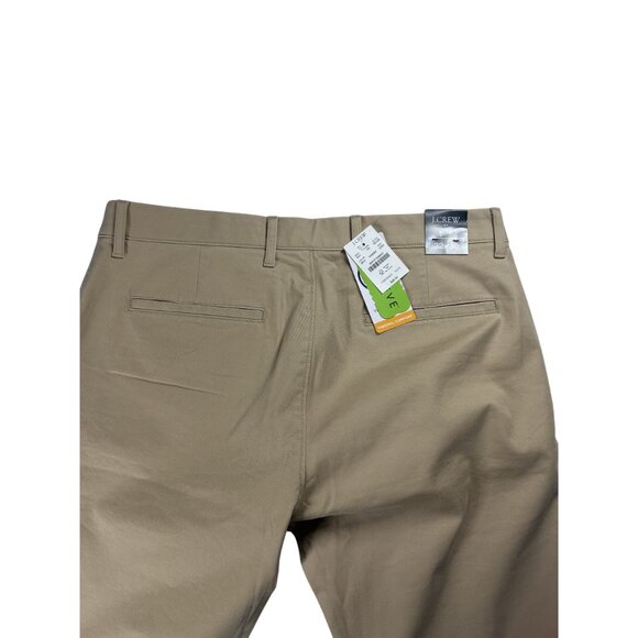 J.Crew Chinos TruTemp365 Pants Men's Slim Fit Sz 32x30 Thermal Comfort Beige NEW - Picture 13 of 16